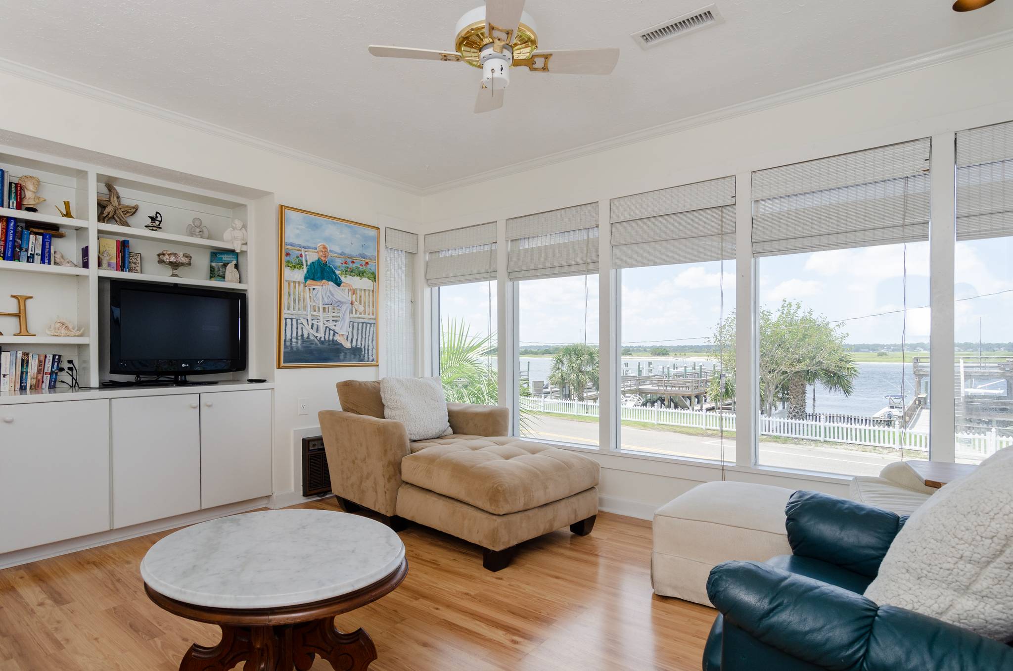 view from sunset cottage in wrightsville beach